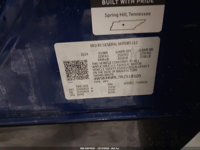 2024 ACURA ZDX 4W5KHNRL7RZ518520 Photo 8