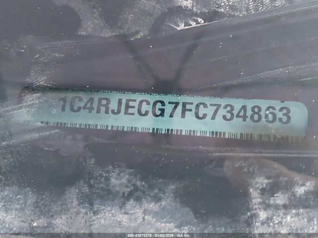 2015 JEEP GRAND CHEROKEE 1C4RJECG7FC734863 Photo 8