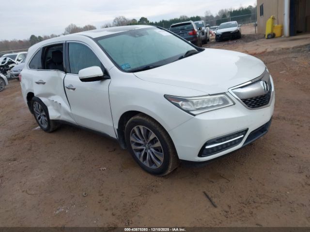 2014 ACURA MDX 5FRYD4H48EB021031