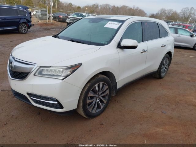 2014 ACURA MDX 5FRYD4H48EB021031 Photo 1