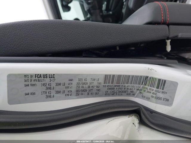 2017 DODGE DURANGO 1C4SDJCT6HC839671 Photo 8