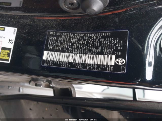 2024 TOYOTA COROLLA 5YFB4MDEXRP206147 Photo 8