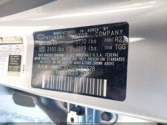 Hyundai Venue Sel 2023 KMHRC8A35PU261578 Image 9