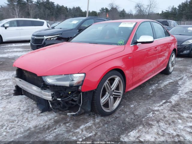 2014 AUDI S4 WAUDGAFL3EA051740 Photo 1