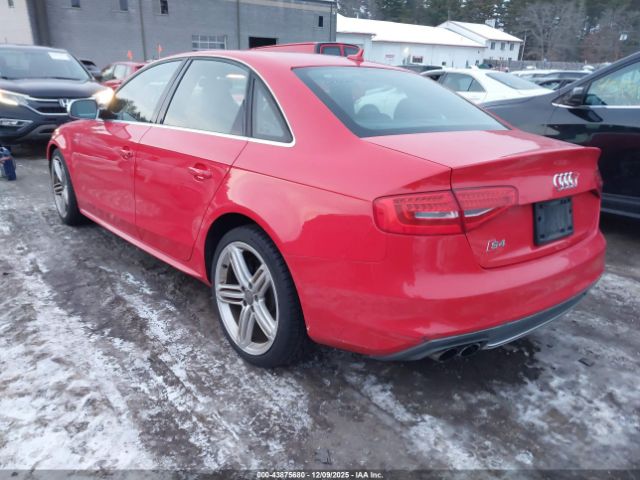 2014 AUDI S4 WAUDGAFL3EA051740 Photo 2