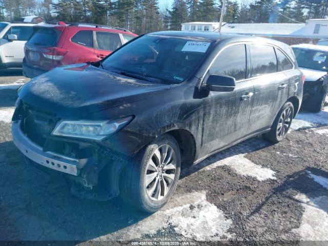 2014 ACURA MDX 5FRYD3H46EB007221 Photo 1