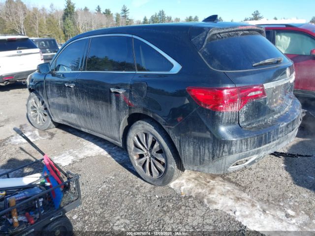 2014 ACURA MDX 5FRYD3H46EB007221 Photo 2