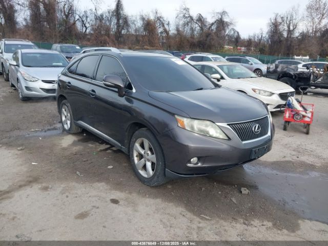 2010 LEXUS RX 350 2T2BK1BAXAC078500