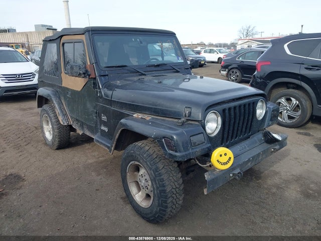 Продажа на аукционе авто 2003 Jeep Wrangler Sahara, vin: 1J4FA59S73P334007, номер лота: 43876900