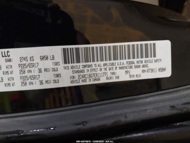 2014 CHRYSLER TOWN & COUNTRY 2C4RC1BG7ER111771 Photo 8