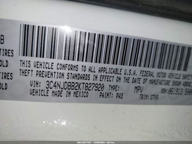 2019 JEEP COMPASS 3C4NJDBB2KT827920 Photo 8