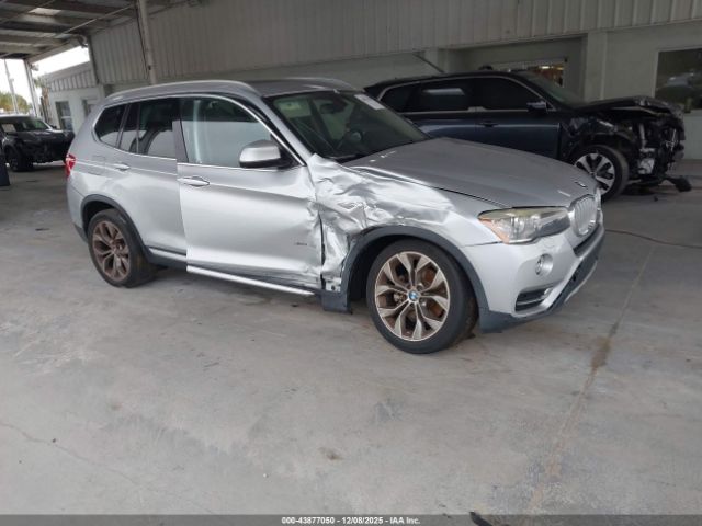 2016 BMW X3 5UXWX9C55G0D91594