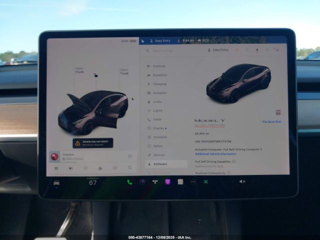 2022 TESLA MODEL Y 7SAYGDEF5NF373758 Photo 6