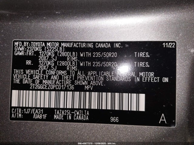 2023 LEXUS NX 350 2T2GGCEZ0PC017136 Photo 8