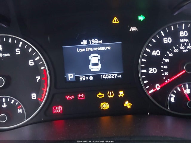 2019 Kia Optima Lx მანქანა იყიდება აუქციონზე, vin: 5XXGT4L37KG297661, აუქციონის ნომერი: 43877281
