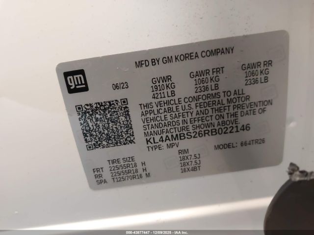 2024 BUICK ENCORE GX KL4AMBS26RB022146 Photo 8