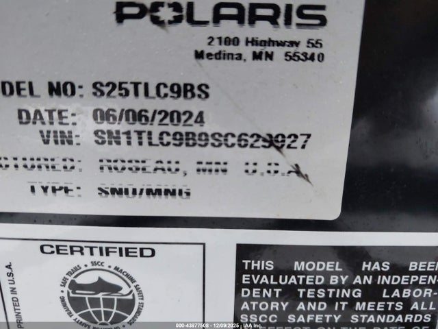 Polaris Other 2025 SN1TLC9B9SC629927 Image 9