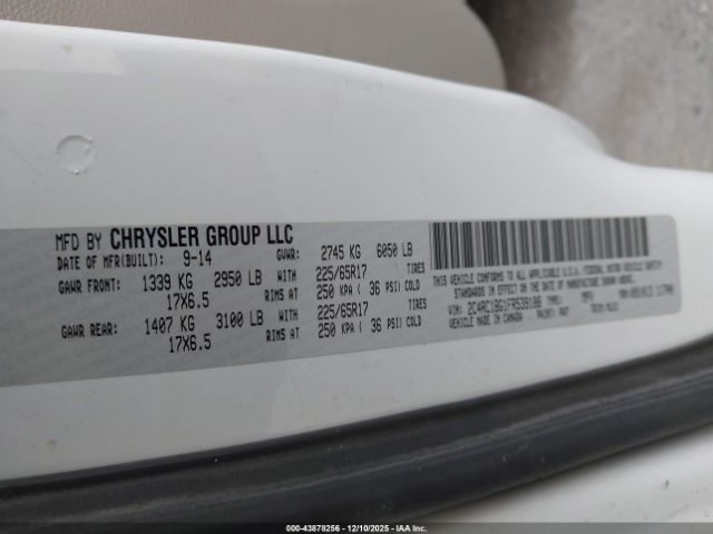2015 CHRYSLER TOWN & COUNTRY 2C4RC1BG1FR539188 Photo 8