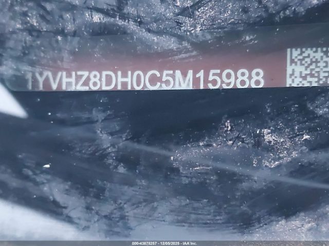 2012 MAZDA MAZDA6 1YVHZ8DH0C5M15988 Photo 8