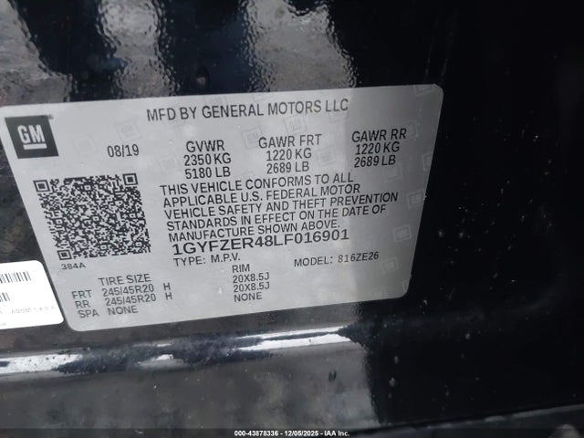2020 CADILLAC XT4 1GYFZER48LF016901 Photo 8