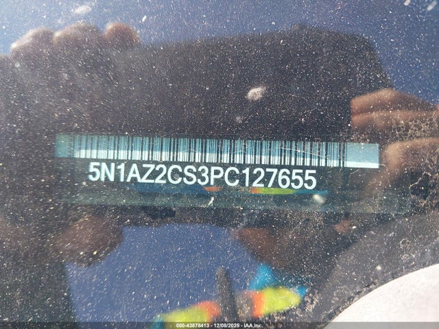 43878413 :رقم المزاد ، 5N1AZ2CS3PC127655 vin ، 2023 Nissan Murano Sl Intelligent Awd مزاد بيع