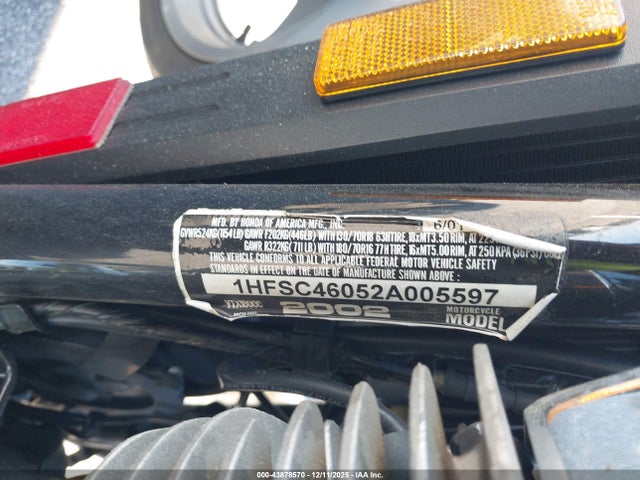 2002 HONDA VTX1800 1HFSC46052A005597 Photo 9
