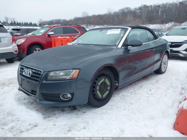 2011 AUDI A5 WAULFAFH1BN019397 Photo 1