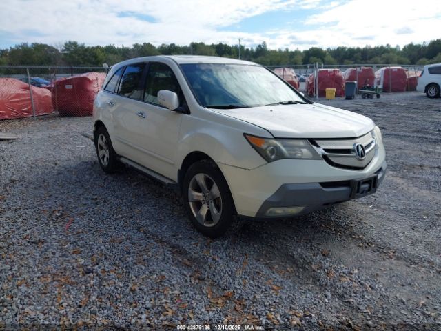 2007 ACURA MDX 2HNYD28877H524047