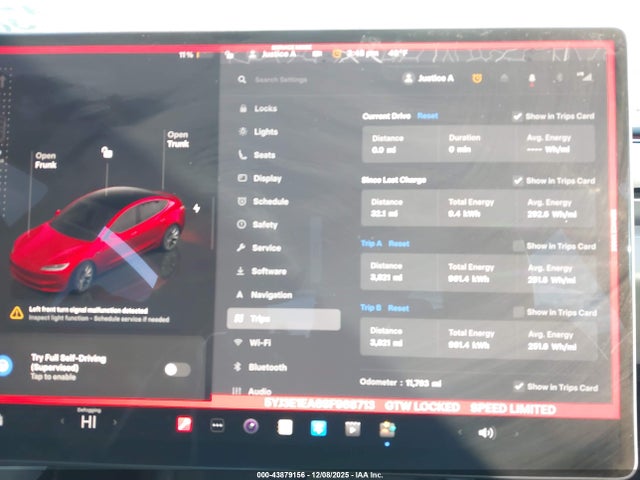 2025 TESLA MODEL 3 5YJ3E1EA6SF968713 Photo 6