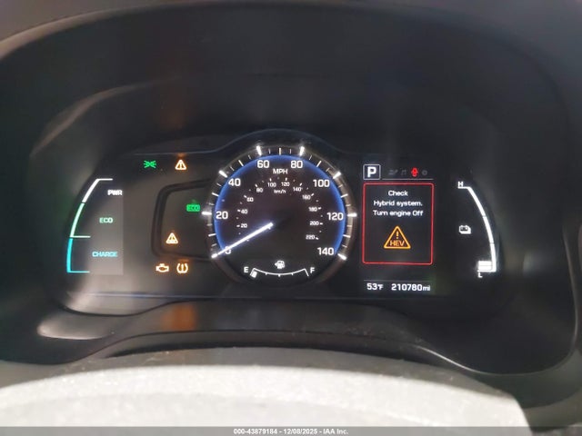 KMHC65LC3KU110014 Hyundai Ioniq Hybrid Blue