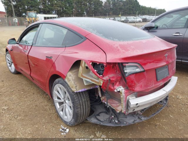 2022 TESLA MODEL 3 5YJ3E1EB5NF192345 Photo 2