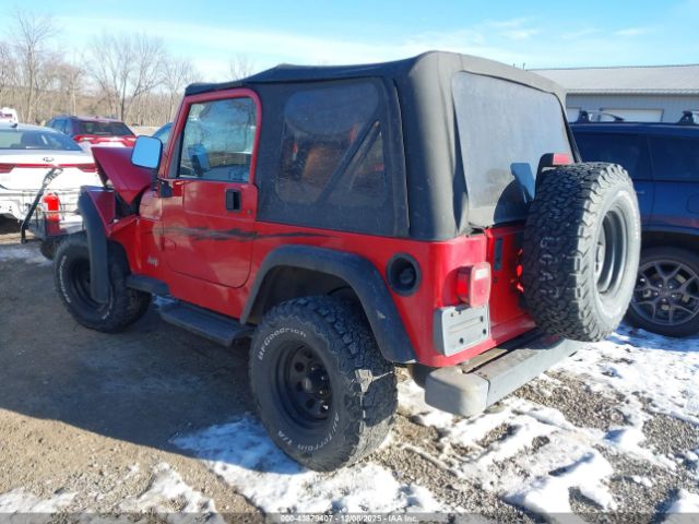 2001 JEEP WRANGLER 1J4FA29P01P331327 Photo 2