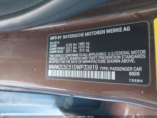 2013 MINI COUNTRYMAN WMWZC5C51DWP33919 Photo 8
