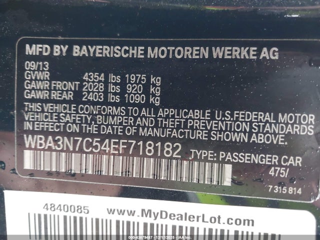 2014 BMW 428I WBA3N7C54EF718182 Photo 8