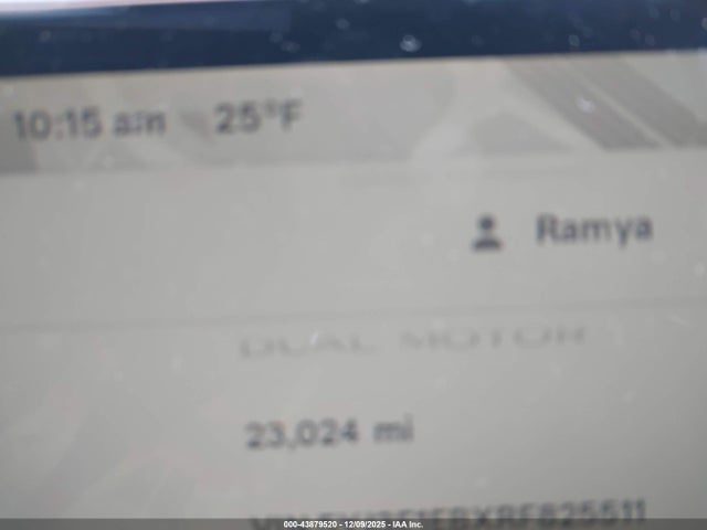 43879520 :رقم المزاد ، 5YJ3E1EBXRF825511 vin ، 2024 Tesla Model 3 Long Range Dual Motor All-wheel Drive مزاد بيع
