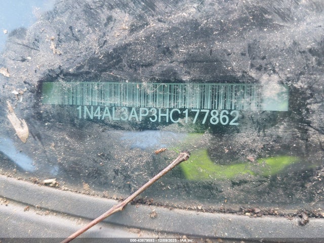 43879593 :رقم المزاد ، 1N4AL3AP3HC177862 vin ، 2017 Nissan Altima 2.5 Sv مزاد بيع