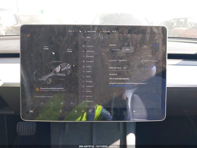 2021 TESLA MODEL 3 5YJ3E1EA8MF080760 Photo 6