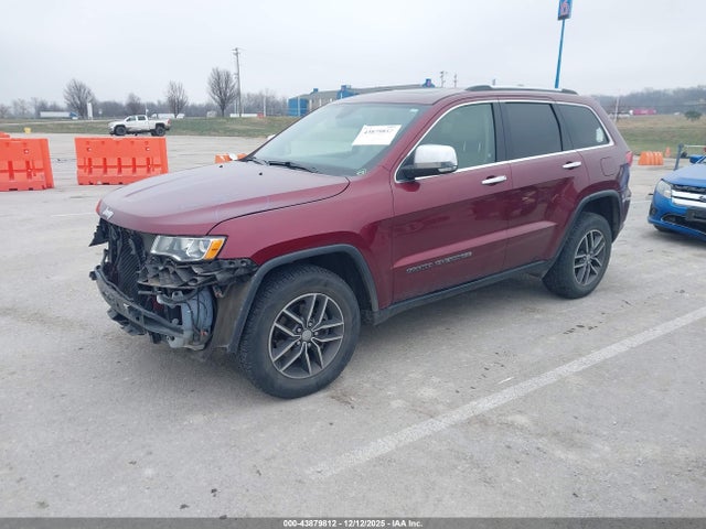 43879812 :رقم المزاد ، 1C4RJFBG5JC450406 vin ، 2018 Jeep Grand Cherokee Limited 4x4 مزاد بيع