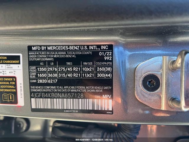 2022 MERCEDES-BENZ GLE 350 4JGFB4KB0NA657128 Photo 8