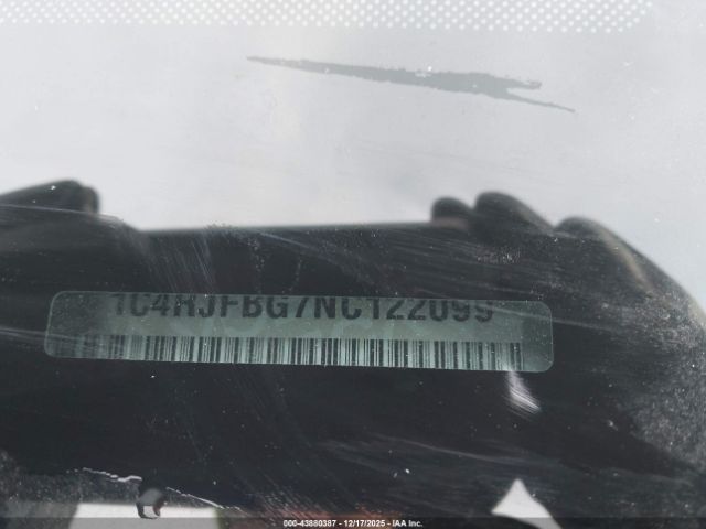 2022 JEEP GRAND CHEROKEE WK 1C4RJFBG7NC122099 Photo 8