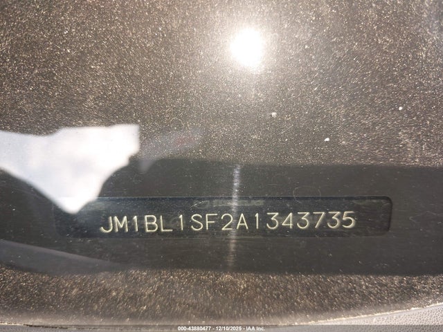 43880477 :رقم المزاد ، JM1BL1SF2A1343735 vin ، 2010 Mazda Mazda3 I Touring مزاد بيع