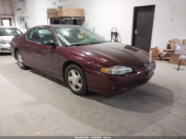 Aukcja sprzedaży 2004 Chevrolet Monte Carlo Ss, vin: 2G1WX12KX49308646, numer aukcji: 43881058