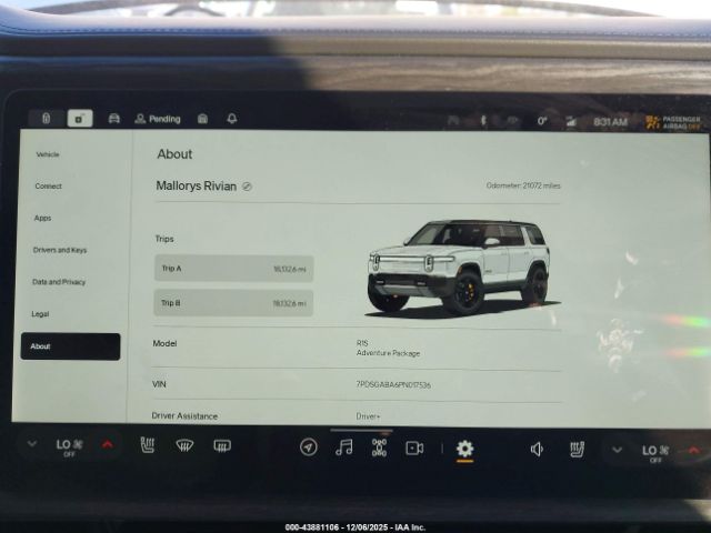 2023 RIVIAN R1S 7PDSGABA6PN017536 Photo 6