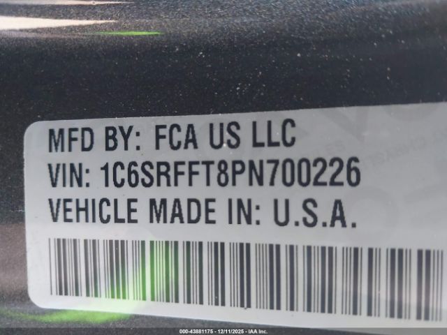 2023 RAM 1500 1C6SRFFT8PN700226 Photo 8