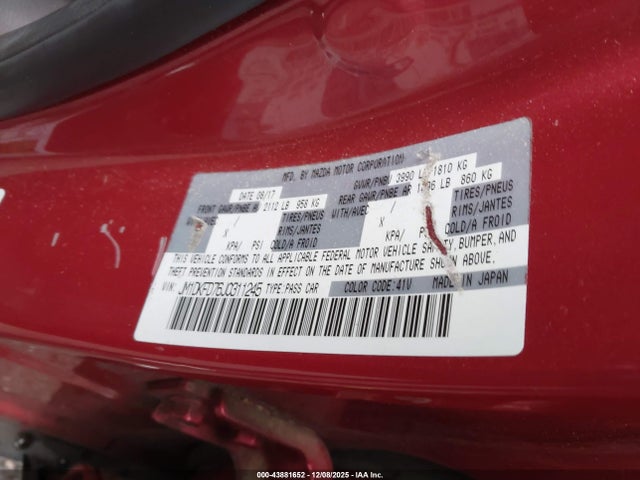 2018 MAZDA CX-3 JM1DKFD76J0311245 Photo 8