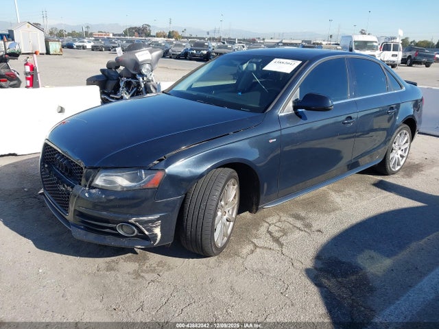 2012 AUDI A4 WAUFFAFLXCN016744 Photo 1