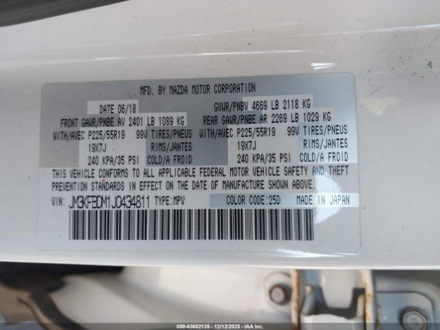 2018 MAZDA CX-5 JM3KFBDM1J0434811 Photo 8