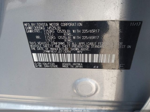 2018 TOYOTA RAV4 JTMWFREV1JD113094 Photo 8