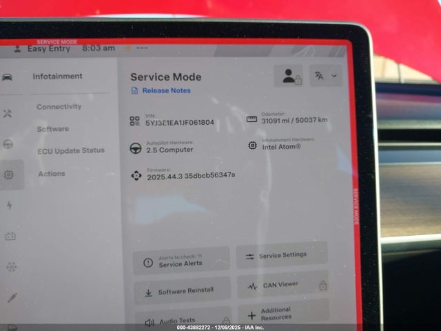 2018 TESLA MODEL 3 5YJ3E1EA1JF061804 Photo 6