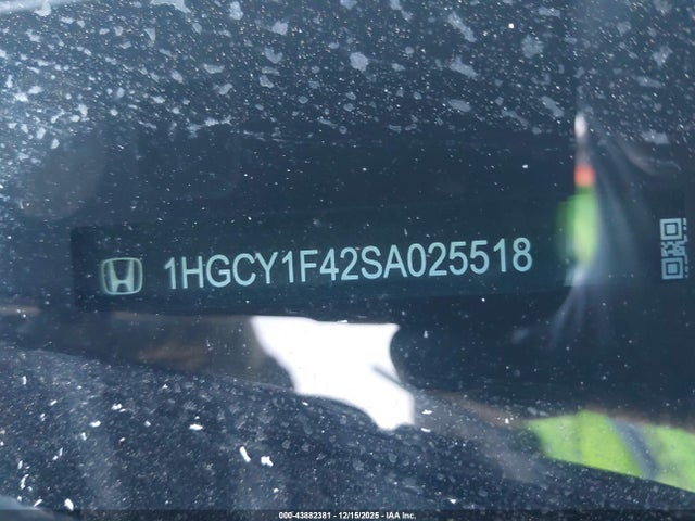 1HGCY1F42SA025518 Honda ACCORD SE